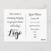 実在Estate Referral Mailer - Sell More with 頭が切れる ポストカード (裏面)