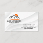 実在Estate Residentialロゴ 名刺 (正面)
