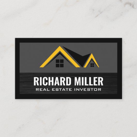 実在Estate Roof Logo 名刺 (正面)