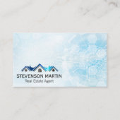 実在Estate Roof Logo | 技術背景 名刺 (正面)