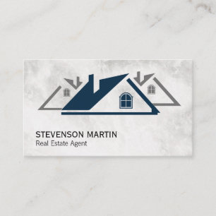 実在Estate Roof Top Business Card 名刺