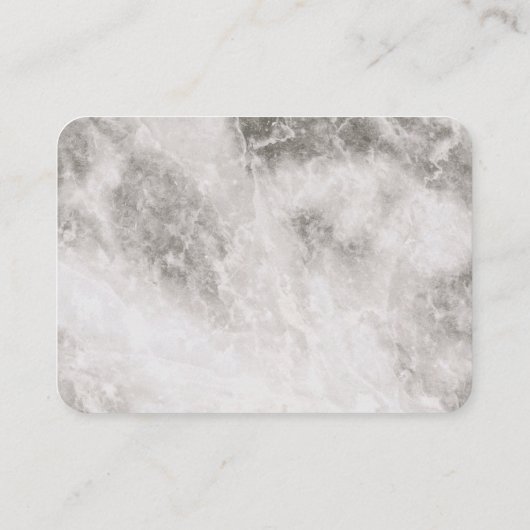 実在Estate Roof Top Marble Certified 名刺 (裏面)