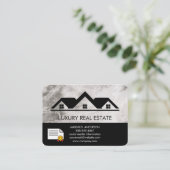実在Estate Roof Top Marble Certified 名刺 (スタンド正面)