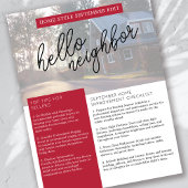 実在Estate September Newsletterプロモーション チラシ