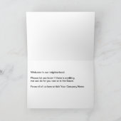 実在Estate Welcome Cards カード (内部)