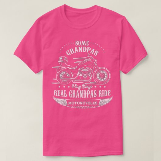 実在Gバイク乗おもしろいりグランパス Tシャツ (デザイン正面)