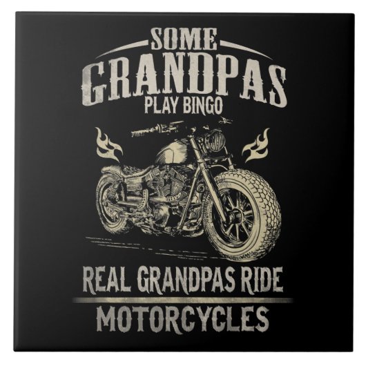 実在Grandpasのバイクギフトに乗るGrandpas.pn タイル (正面)