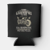 実在Grandpasのバイクギフトに乗るGrandpas.pn 缶クーラー (正面)