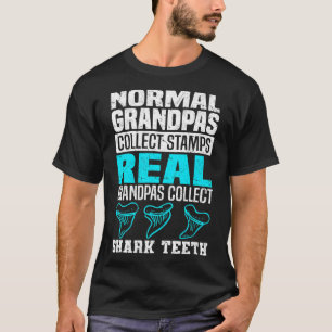 実在Grandpas Collect Shark Tites Shark Tites Coll Tシャツ