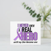 実在HERO 2ソンホジキン病Tシャツ ポストカード (スタンド正面)