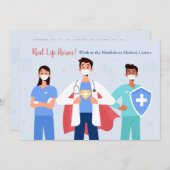 実在Life Heroesありがとう サンキューカード (正面/裏面)