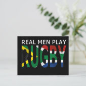 実在Men遊 Rugby South Africa ポストカード (スタンド正面)