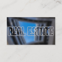 実在QRコード事務モダン建物 名刺