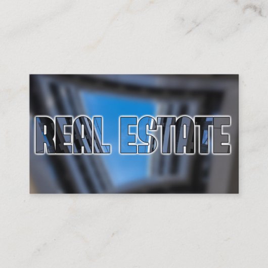 実在QRコード事務モダン建物 名刺 (正面)