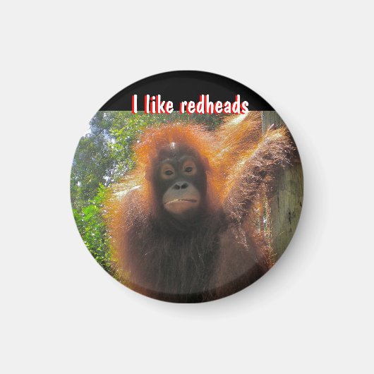 実在Redheads You Rock マグネット (正面)