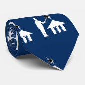 実在THORブルーネックタイ ネクタイ (ロール)