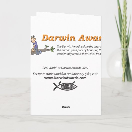 実在World Greeting Card カード (裏面)