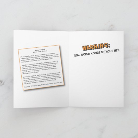 実在World Greeting Card カード (内部)