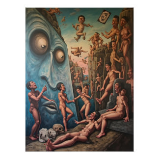 実存下降 ポスター