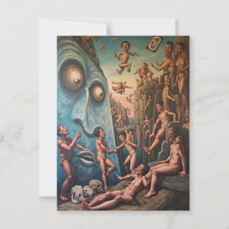 実存下降 ポストカード