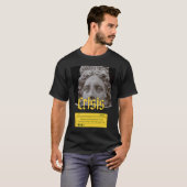 実存主義危機哲学引用文 Tシャツ (正面フル)