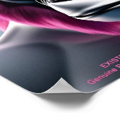 実存性ライトエイプピンク ポスター (角)