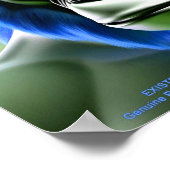 実存性ライトエイプブルー ポスター (角)