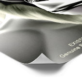 実存性ライトテープベージュ色 ポスター (角)