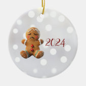 実存歯肉ブレッドセラミックオーナメント セラミックオーナメント (正面)