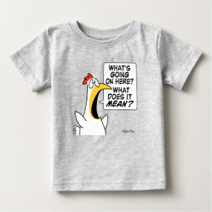 実存的チキンバイサンドラボイントン ベビーTシャツ