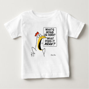 実存的チキンバイサンドラボイントン ベビーTシャツ