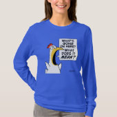 実存的チキンバイサンドラボイントン Tシャツ (正面)