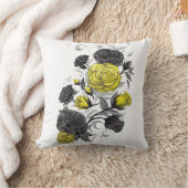 実存的バラ クッション (ブランケット)