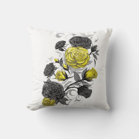 実存的バラ クッション (正面)