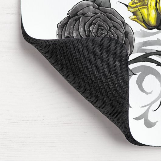 実存的バラ マウスパッド (コーナー)