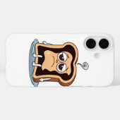実存的危機に見舞われた焼きトースト Case-Mate iPhoneケース (裏面 (横))