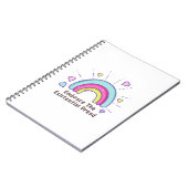 実存的恐怖のノートをおもしろい取り入れる ノートブック (左側)