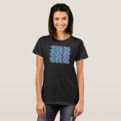 実存的恐怖スローガン街着エステティックリター Tシャツ (正面フル)