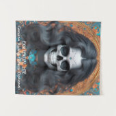 実存的LITEメメントモリフェムスカル タペストリー (正面(横))