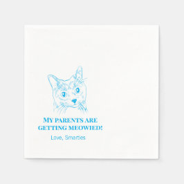 実家で飼っている猫のナプキン結婚に悩まされている スタンダードカクテルナプキン