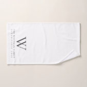 実家のモノグラム ハンドタオル (ハンドタオル)