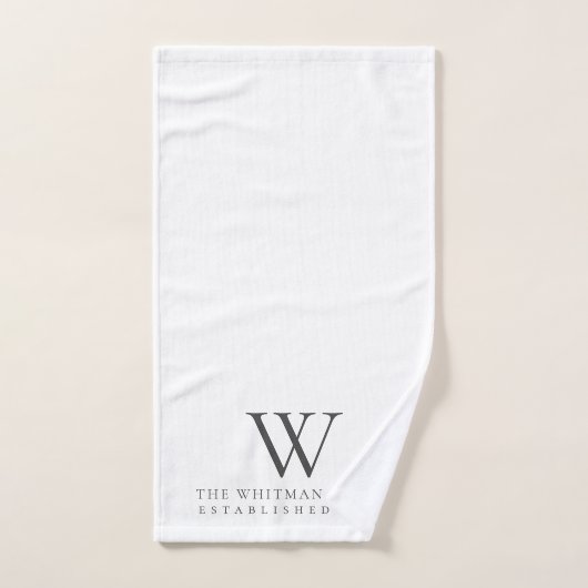 実家のモノグラム ハンドタオル (ハンドタオル)