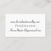 実家の背景の不動産 名刺 (裏面)