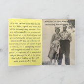 実家, 5" x 7" 折りたたみ式グリーティングカード カード (内部)