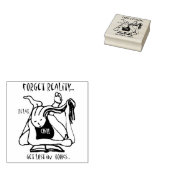 実忘れ現、書籍の図書館のスタンプ失ったを取得する ラバースタンプ (押印)