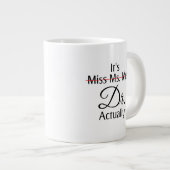 実恋しく思際Phd卒業コーヒー ジャンボコーヒーマグカップ (正面右)