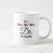 実恋しく思際Phd卒業コーヒー ジャンボコーヒーマグカップ (右)