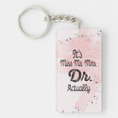 実恋しく思際Phd卒業医の夫人だ キーホルダー (正面)