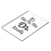 実恋しく思際Phd卒業医の夫人だ ノートブック (左側)