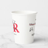 実恋しく思際Phd卒業式 紙コップ (右)